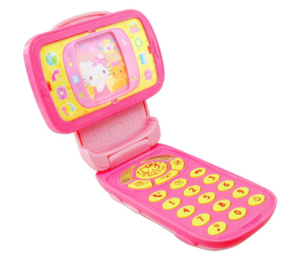 Sanrio Hello Kitty Turn Turn Phone With Screen Rotates Playset