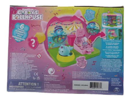 Gabby's Doll House Kitty Narwhal's Carnival Room Playset