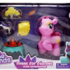 Happy Line Cutie Friends Love My Outfit Pink Pony With Tea Set