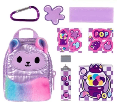 Real Littles Season 9 Scented Surprise Fruity Fox Bubble Gum Backpack